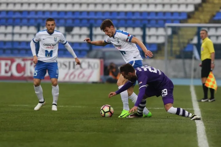POLUFINALE HRVATSKOG KUPA: Gotovo pet tisuća navijača pratilo bitku Osijeka i Rijeke