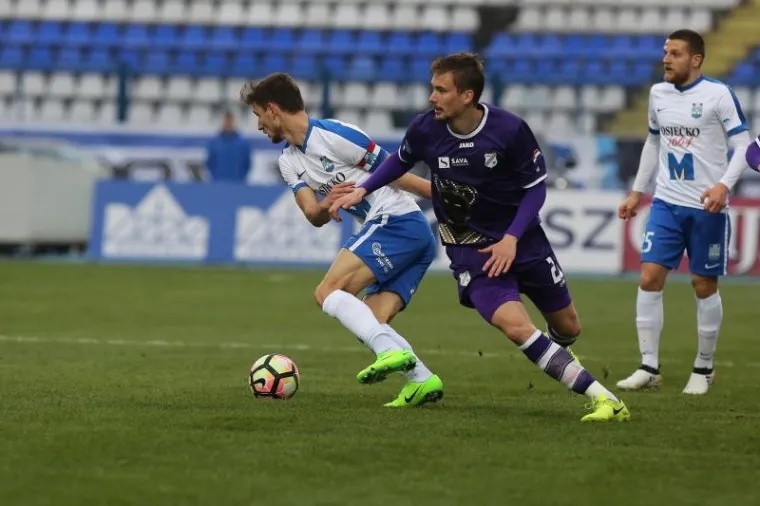 POLUFINALE HRVATSKOG KUPA: Gotovo pet tisuća navijača pratilo bitku Osijeka i Rijeke