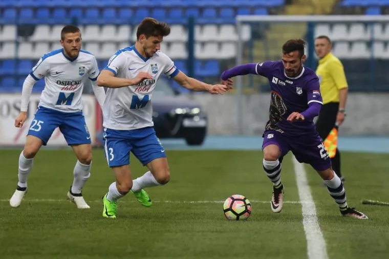 POLUFINALE HRVATSKOG KUPA: Gotovo pet tisuća navijača pratilo bitku Osijeka i Rijeke