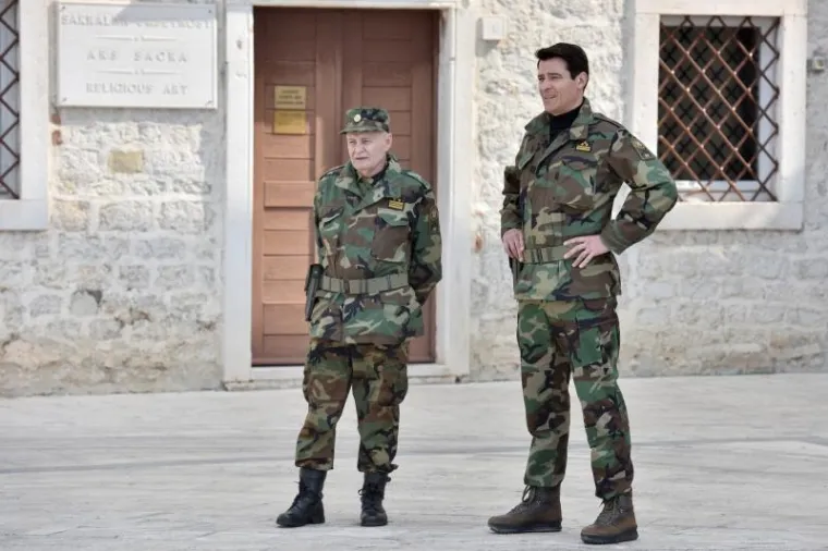 SNIMANJE 'GENERALA': Pogledajte kako Goran Višnjić i Mustafa Nadarević glume Antu Gotovinu i Janka Bobetka