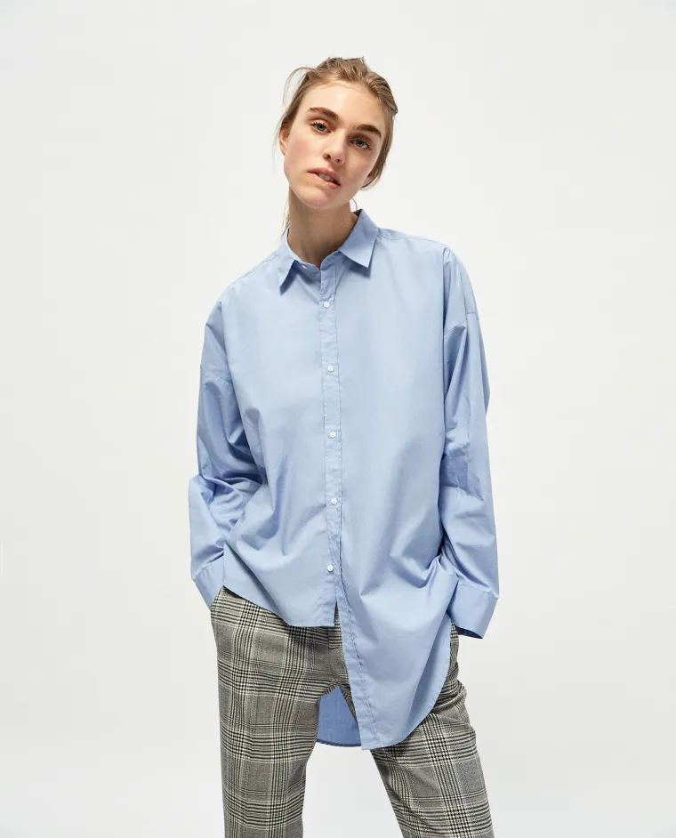 Asimetrična košulja od popelina, Zara, 229,90 kuna