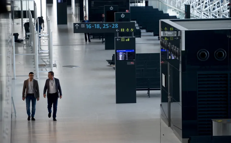Obilazak novog putničkog terminala Zračne luke Franjo Tuđman