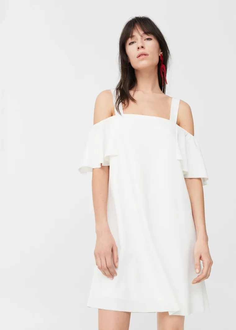 Off-shoulder haljina, Mango, 199,90 kuna