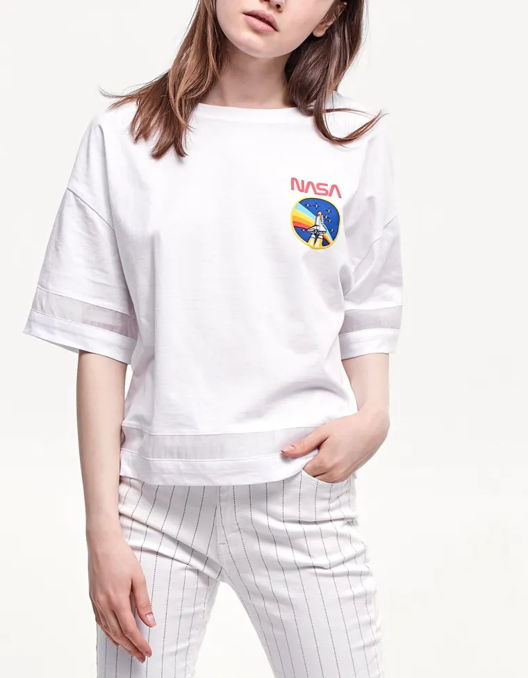 NASA top, Stradivarius, 119,90 kuna