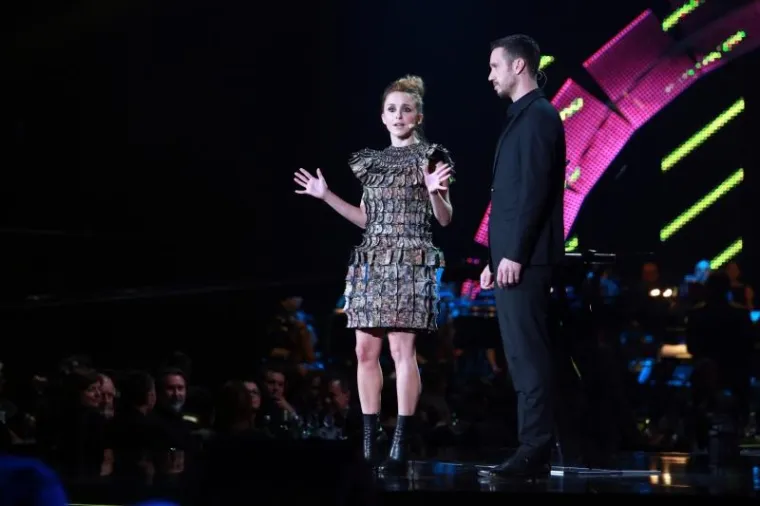 Voditelji Iva &Scaron;ulentić i Ivan Vuku&scaron;ić