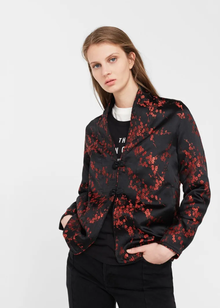 Kimono jakna od satena, Mango, 449,90 kuna