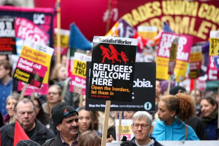 Građani Londona sudjelovali u mar&scaron;u protiv rasizma