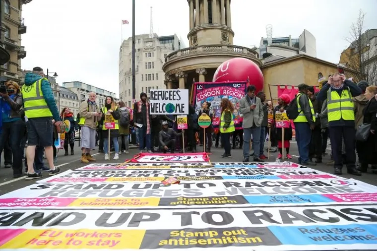 Građani Londona sudjelovali u mar&scaron;u protiv rasizma