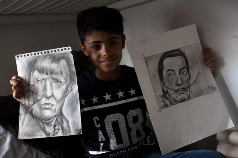 UPOZNAJTE FARHADA, DJEČAKA KOJEG ZOVU 'MALI PICASSO': Mjesecima je zaglavljen u Srbiji, a za to vrijeme olovkom izvodi čaroliju