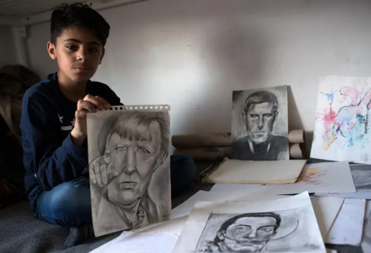 UPOZNAJTE FARHADA, DJEČAKA KOJEG ZOVU 'MALI PICASSO': Mjesecima je zaglavljen u Srbiji, a za to vrijeme olovkom izvodi čaroliju