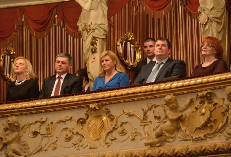 Kolinda i njen suprug Jakov bili su također jedni od onih koji su plijenili najviše pažnje.
