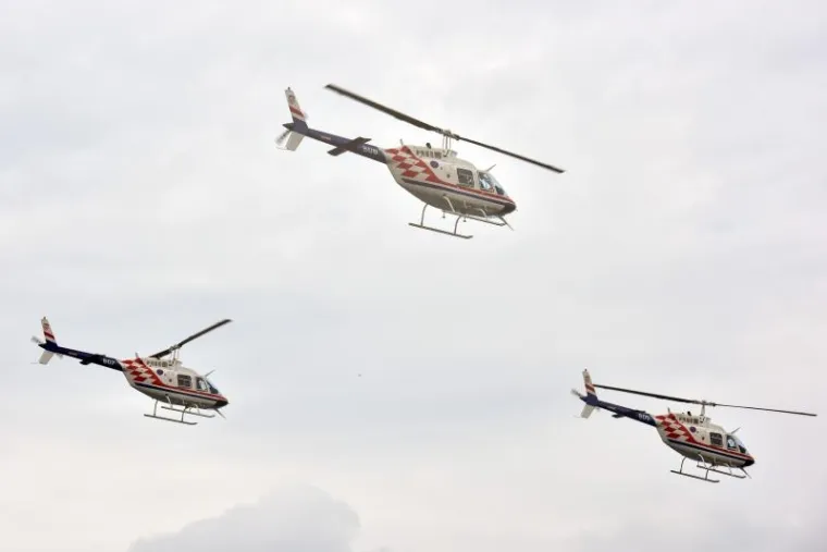 KRILA OLUJE OPET ODU&Scaron;EVILA: Na nebu iznad Zadra održan impresivan letački program