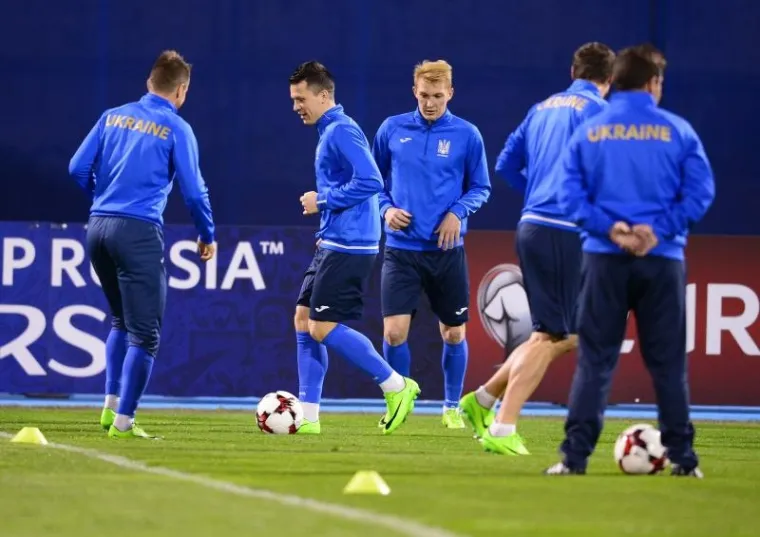 UKRAJINCI ISTRČALI NA MAKSIMIR: Pogledajte kako je izgledao njihov trening uoči sraza s Hrvatskom