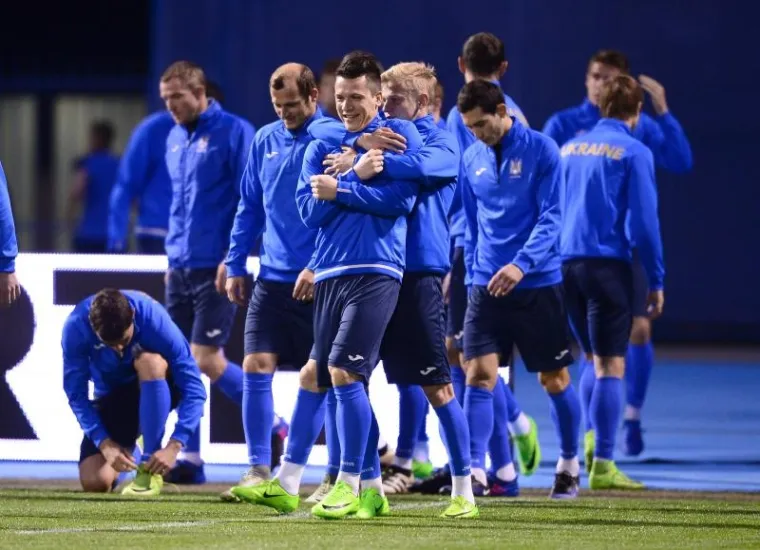 UKRAJINCI ISTRČALI NA MAKSIMIR: Pogledajte kako je izgledao njihov trening uoči sraza s Hrvatskom