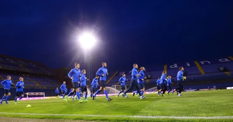 UKRAJINCI ISTRČALI NA MAKSIMIR: Pogledajte kako je izgledao njihov trening uoči sraza s Hrvatskom