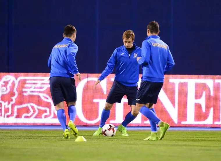 UKRAJINCI ISTRČALI NA MAKSIMIR: Pogledajte kako je izgledao njihov trening uoči sraza s Hrvatskom