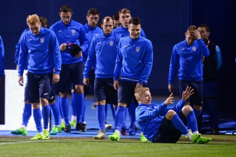 UKRAJINCI ISTRČALI NA MAKSIMIR: Pogledajte kako je izgledao njihov trening uoči sraza s Hrvatskom