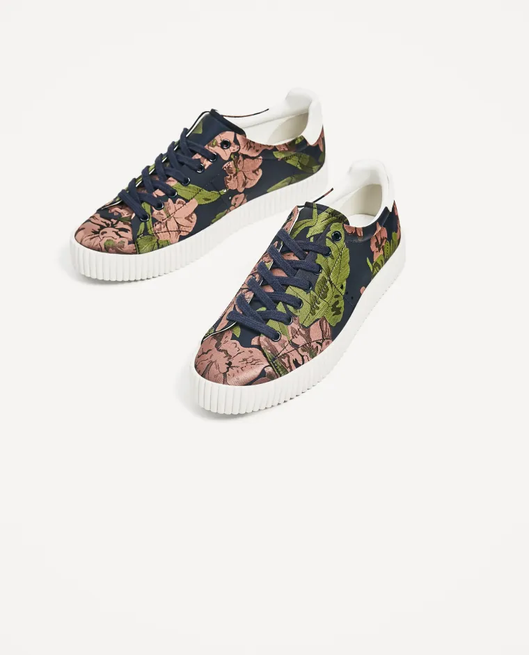 Tenisice cvjetnog uzorka, Zara, 199,90 kuna