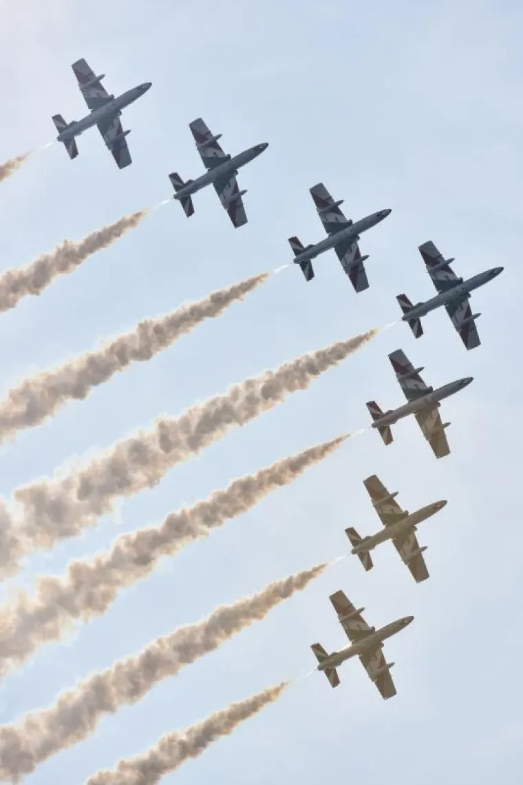 SPEKTAKL NA ZADARSKOM NEBU: Pogledajte akrobacije talijanskih pilota