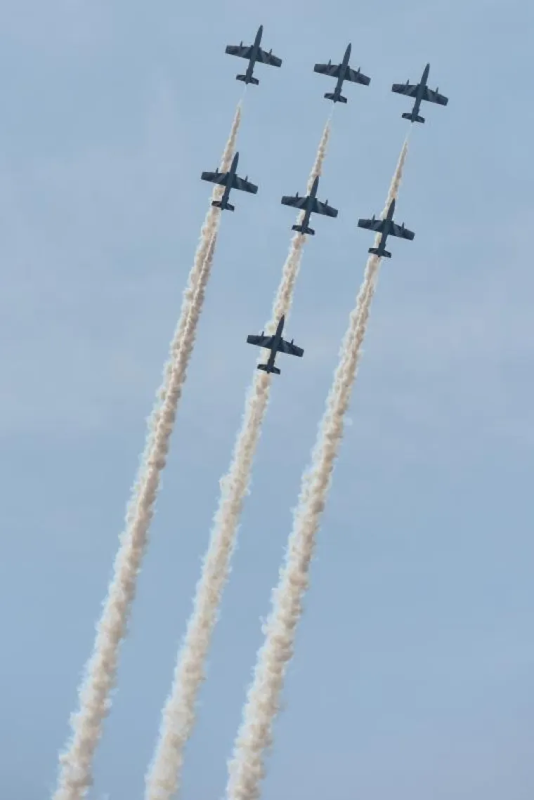 SPEKTAKL NA ZADARSKOM NEBU: Pogledajte akrobacije talijanskih pilota