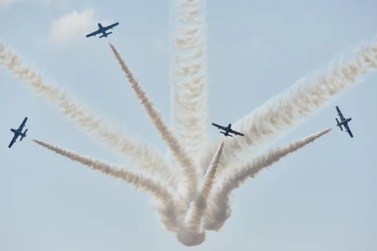 SPEKTAKL NA ZADARSKOM NEBU: Pogledajte akrobacije talijanskih pilota