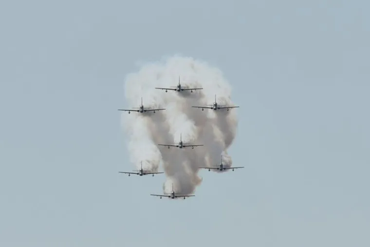 SPEKTAKL NA ZADARSKOM NEBU: Pogledajte akrobacije talijanskih pilota