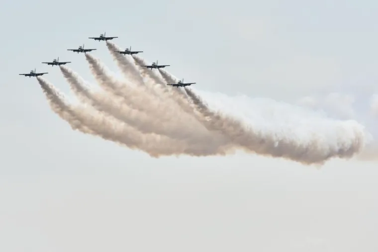 SPEKTAKL NA ZADARSKOM NEBU: Pogledajte akrobacije talijanskih pilota