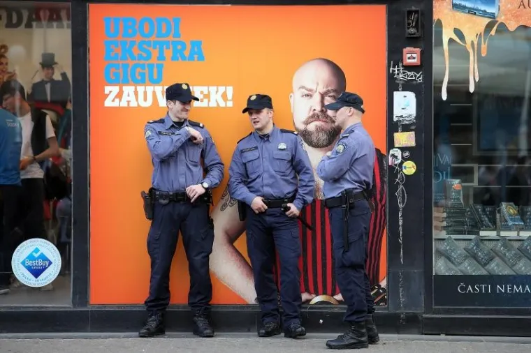 Zbog utakmice Hrvatska-Ukrajina pojačane mjere sigurnosti u Zagrebu