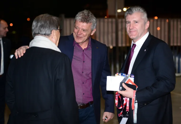 Poznati na utakmici Hrvatska - Ukrajina