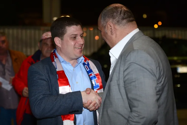 Poznati na utakmici Hrvatska - Ukrajina