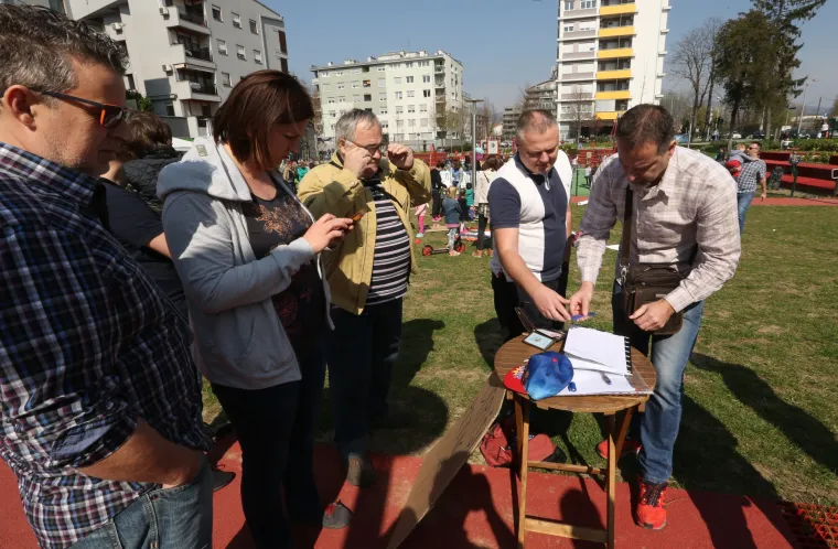 Prosvjed ispred O&Scaron; Augusta &Scaron;enoe