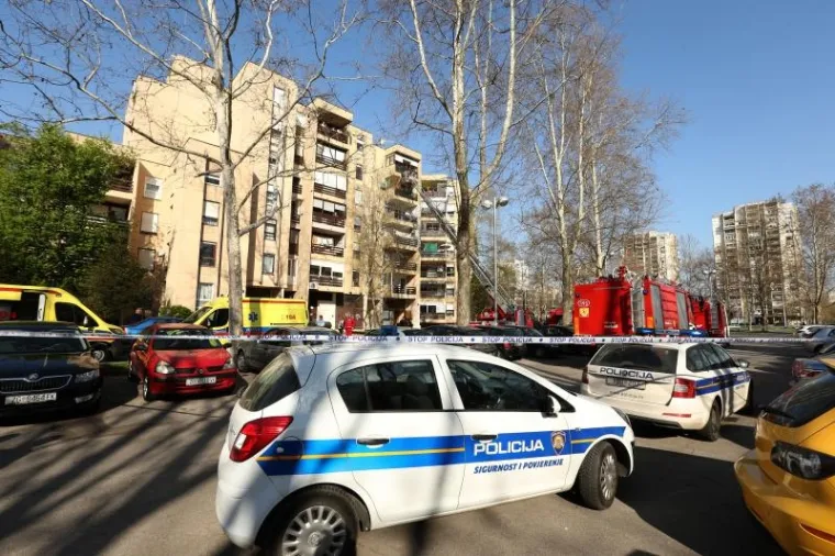 Požar u zagrebačkim Dugavama, vatrogasci evakuirali stanare s vi&scaron;ih katova