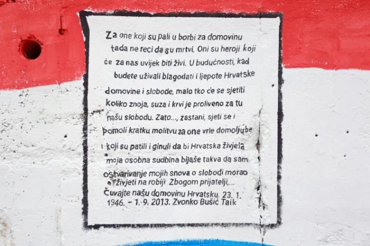 Torcidini crtači dio zida u Vukovarskoj posvetili Radiću, B. Bu&scaron;iću, Bare&scaron;iću i Z. Bu&scaron;iću