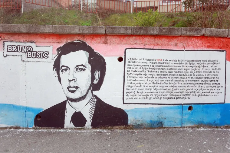 Torcidini crtači dio zida u Vukovarskoj posvetili Radiću, B. Bu&scaron;iću, Bare&scaron;iću i Z. Bu&scaron;iću