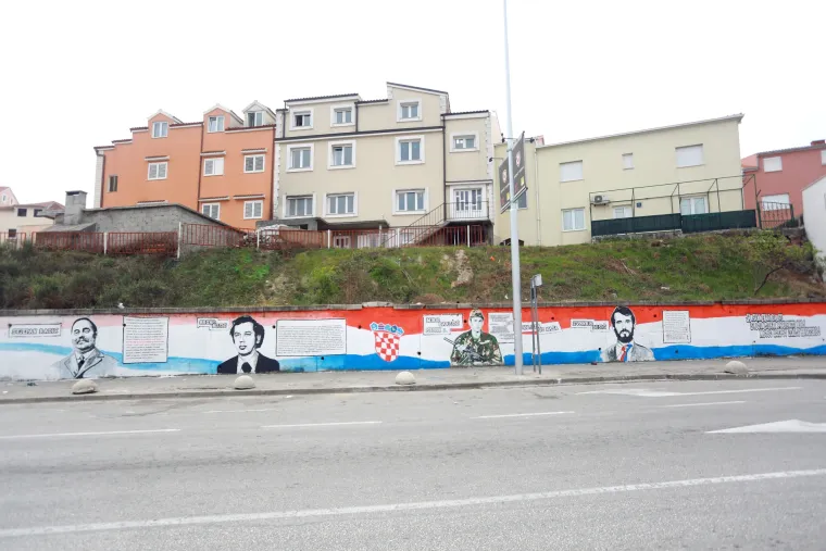 Torcidini crtači dio zida u Vukovarskoj posvetili Radiću, B. Bu&scaron;iću, Bare&scaron;iću i Z. Bu&scaron;iću