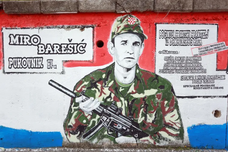 Torcidini crtači dio zida u Vukovarskoj posvetili Radiću, B. Bu&scaron;iću, Bare&scaron;iću i Z. Bu&scaron;iću