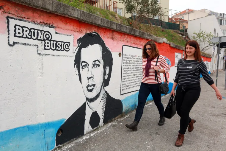 Torcidini crtači dio zida u Vukovarskoj posvetili Radiću, B. Bu&scaron;iću, Bare&scaron;iću i Z. Bu&scaron;iću