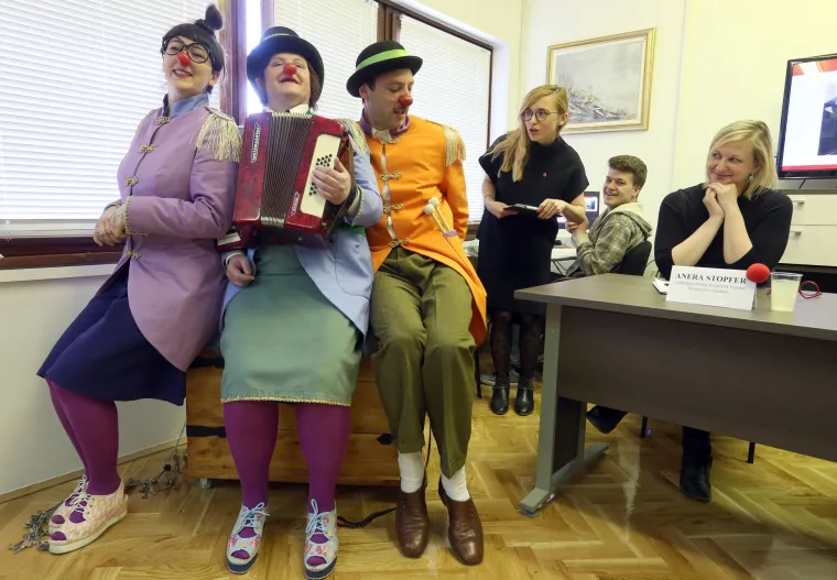 Predstavljen novi program Crvenih nosova klaunovadoktora