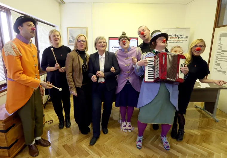 Predstavljen novi program Crvenih nosova klaunovadoktora