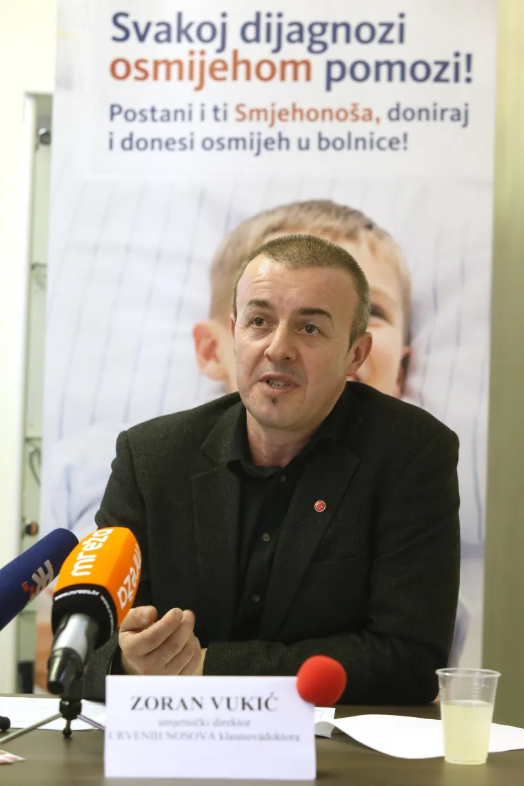 Predstavljen novi program Crvenih nosova klaunovadoktora