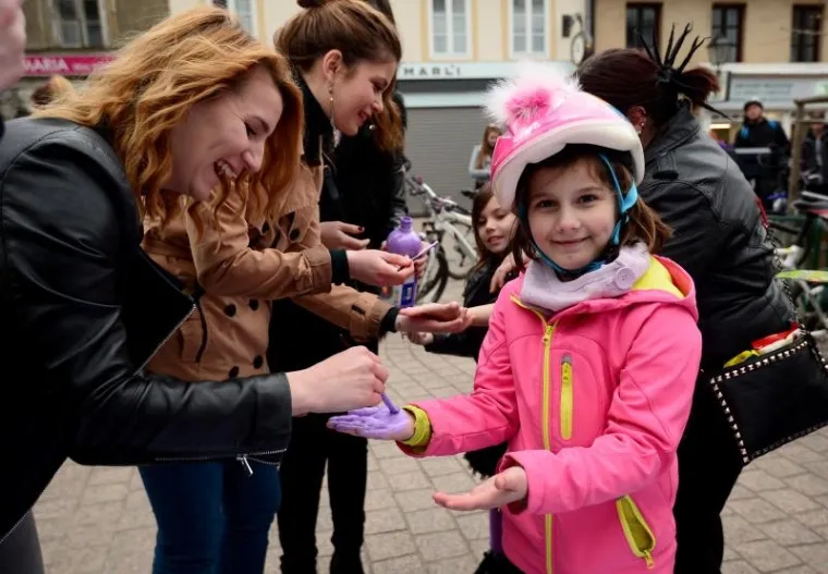 U Zagrebu se održala 3. biciklijada 'Bicikliraj za epilepsiju' povodom Ljubičastog dana