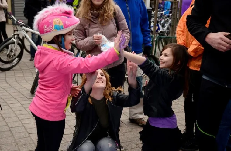 U Zagrebu se održala 3. biciklijada 'Bicikliraj za epilepsiju' povodom Ljubičastog dana