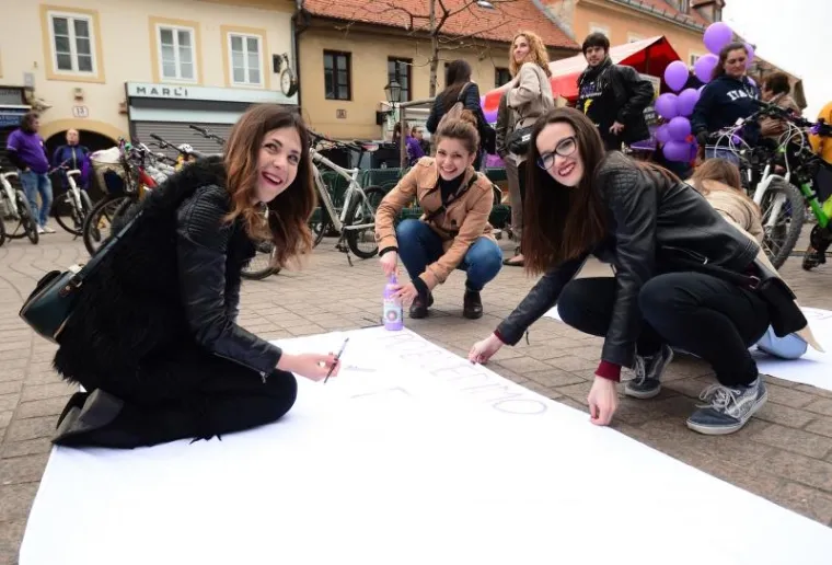 U Zagrebu se održala 3. biciklijada 'Bicikliraj za epilepsiju' povodom Ljubičastog dana