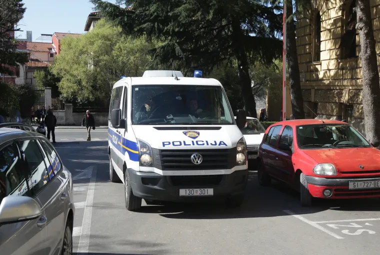 Tin &Scaron;unjerga priveden na Županijski sud u policijskom kombiju