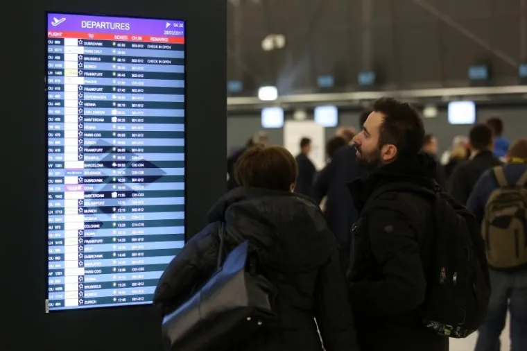 Prvi let s novog terminala zagrebačke Zračne luke