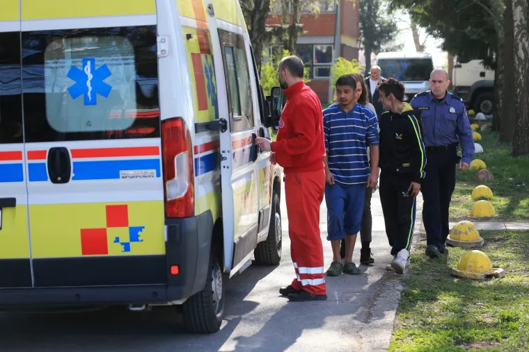 Požar u osječkom Domu za djecu i mladež