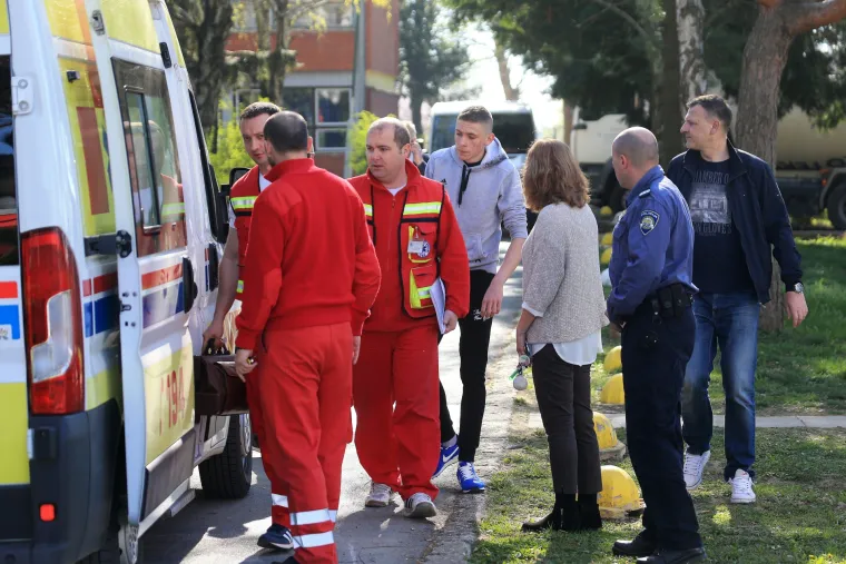 Požar u osječkom Domu za djecu i mladež