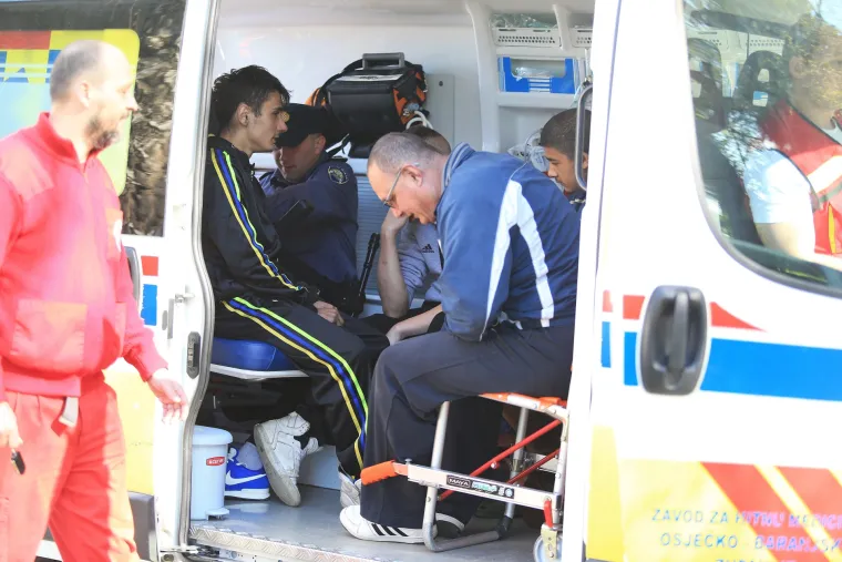 Požar u osječkom Domu za djecu i mladež