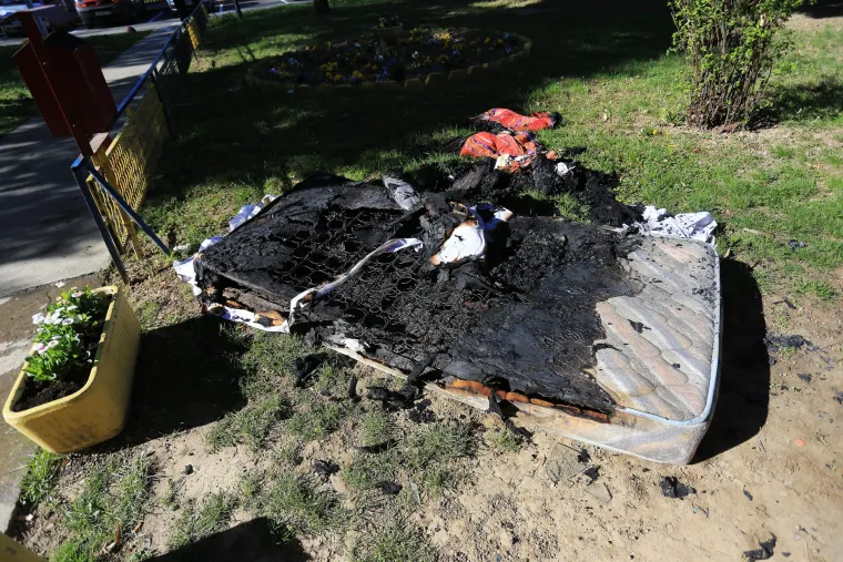 Požar u osječkom Domu za djecu i mladež