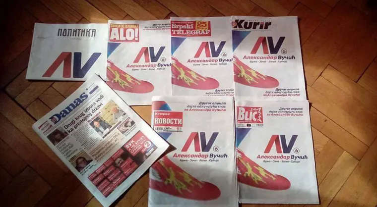 Vučićev potez bez presedana - zakupio sve naslovnice